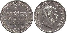 Preussen 1 groschen 1871