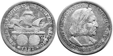 münze 1/2 dollar 1915 COLUMBIAN EXPOSITION