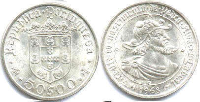 Portugal 50 escudos 1968