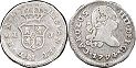 coin Peru 1/4 real 1794