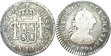 coin Peru 1 real 1791