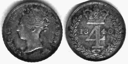 Maundy Groat 1840