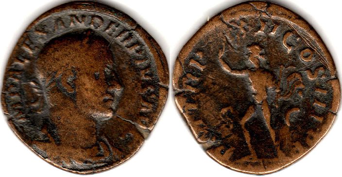 coin Roman Empire Severus Alexander Sestertius