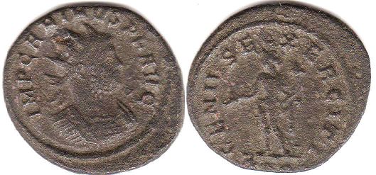 moeda Império Romano Carinus antoninianus