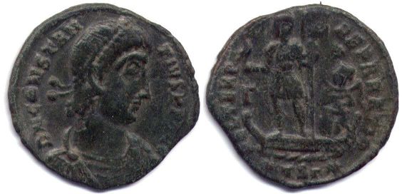 coin Roman Empire Constantius II
