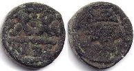 coin Byzantine Heraclius 1/2 follis