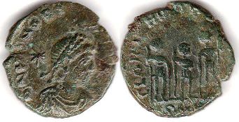 coin Roman Empire Honorius