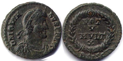 moeda Império Romano Joviano