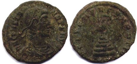 coin Roman Empire Constans