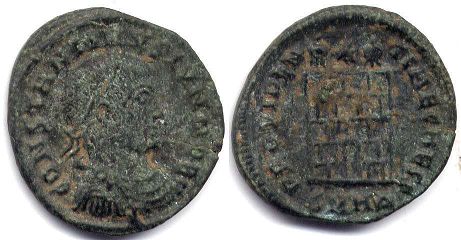 coin Roman Empire Constantine II