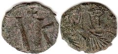 coin Byzantine Leo V follis