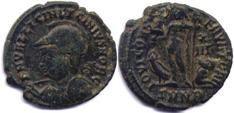 coin Roman Empire Licinius II