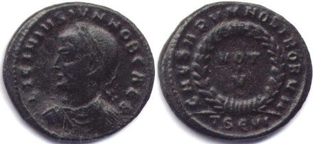 moeda Império Romano Licínio II