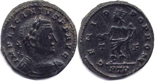 moeda Império Romano Licínio