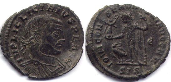 coin Roman Empire Licinius