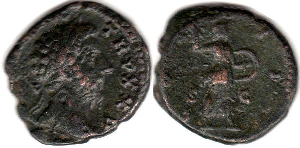 coin Roman Empire Marcus Aurelius as
