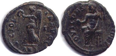 coin Roman Empire Maximinus II Daia