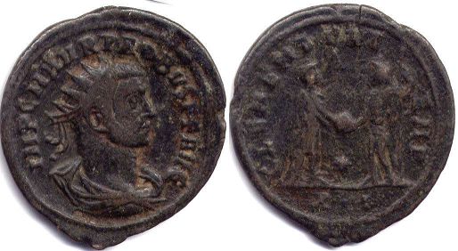 moeda Império Romano Probus antoninianus