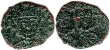coin Byzantine Theophilos follis