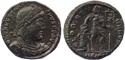 coin Roman Empire Valentinian I