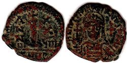 coin Byzantine Justinianus I decanummium