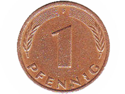 1 Pfennig