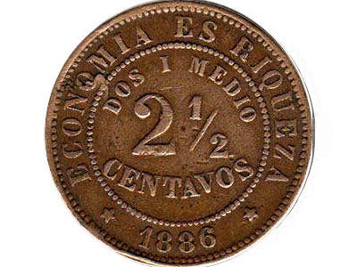 2 1/2 y 2 centavos