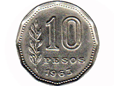 10 pesos