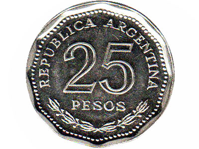 25 pesos