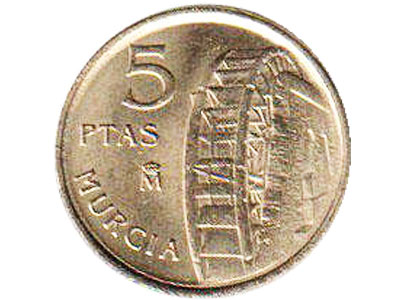 5 pesetas