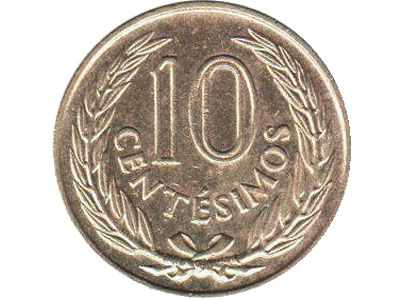 10 centésimos