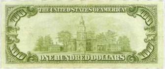 US 100 dollars 1928, 1934