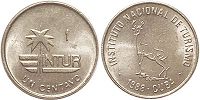 moneda Cuba 1 centavo 1988