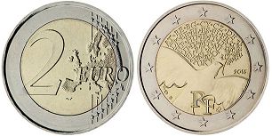 moneda Francia 2 euro 2015