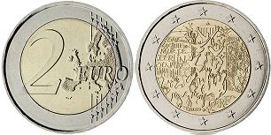 moneda Francia 2 euro 2019