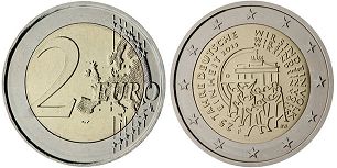 moneda Alemania 2 euro 2015