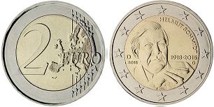 moneda Alemania 2 euro 2018