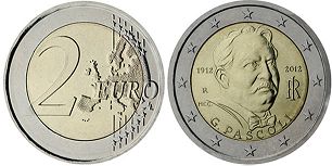 moneda Italia 2 euro 2012