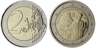 moneda Italia 2 euro 2015