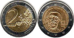 moneda Francia 2 euro 2012