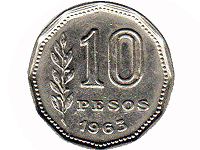 Argentina - numismatic catalog with values, images and prices