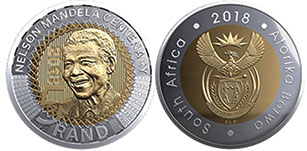 coin South Africa 5 rand 2018