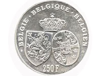 250 francs commemorative coin
