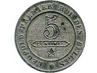 5 centimes coin