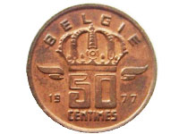 50 centimes monnaie