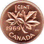 Canada 1 cent piece