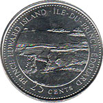 Canada 25 cents 1992 piece