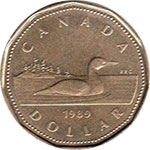 Canada 1 dollar coin