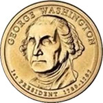 US Presidential Dollar coin