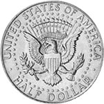 US half dollar coin